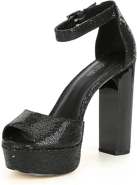 black michael kors paloma heel with black beeds|MICHAEL Michael Kors Black Heels + FREE SHIPPING .